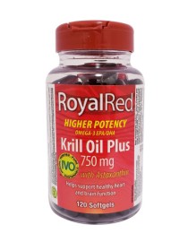 로얄 레드 크릴 오일 120 소프트젤